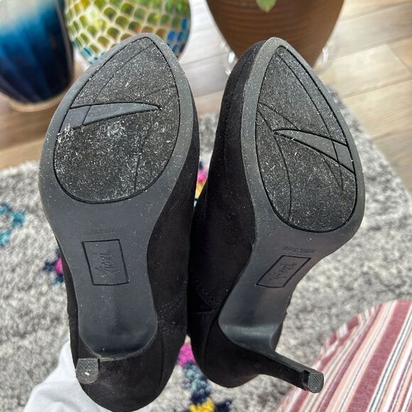 Fioni faux suede lace up high heel ankle boot - Picture 7 of 8